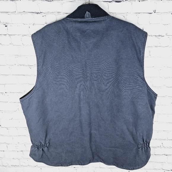 WALLS | Blizzard Pruf canvas full zip quilted interior insulated work vest - Picture 4 of 10